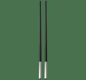 Chopsticks | Silver-Plated Black Chinese Chopsticks  Uni Chopsticks Chopsticks