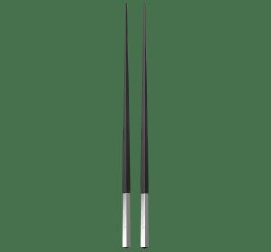 Chopsticks | Silver-Plated Black Japanese Chopsticks  Uni Chopsticks Chopsticks