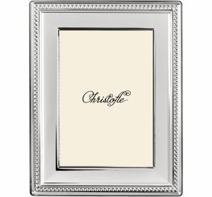 Decorative Items | Silver-Plated 3 X 5In Picture Frame   Perles Decorative Items Decorative Items