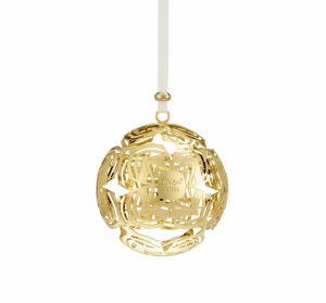 Decorative Items | Silver-Plated Christmas Ornament 2022 Edition – Gold  Sève D’Argent Decorative Items Decorative Items