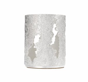 Decorative Items | Silver-Plated Large Hurricane  Sève D’Argent Decorative Items Decorative Items