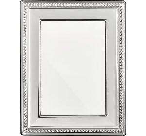 Decorative Items | Silver-Plated Picture Frame 4 X 6 In  Perles Decorative Items Decorative Items