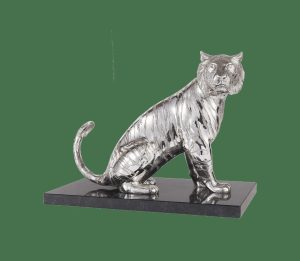 Decorative Items | Sitting Tiger Small Size Sterling Silver – Haute Orfèvrerie  Tigre Home Decorative Items