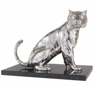 Decorative Items | Sitting Tiger Sterling Silver – Haute Orfèvrerie  Tigre Decorative Items Decorative Items