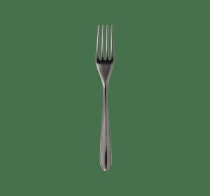 Forks | Black Stainless Steel Dessert Fork   L’Âme De Dessert Flatware Dessert Flatware