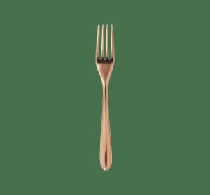 Forks | Copper Stainless Steel Dessert Fork   L’Âme De Dessert Flatware Dessert Flatware