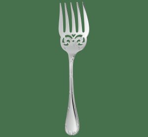 Forks | Silver Plated Fish Serving Fork  Rubans Flatware Forks