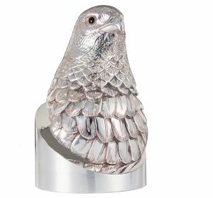 Ho – Limited Edition Artwork | Hawk’s Head Silver Plated Without Hood – Haute Orfèvrerie  Faucon Ho - Limited Edition Artwork Ho - Limited Edition Artwork