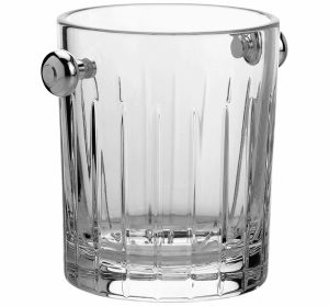 Ice Buckets & Tongs | Crystal Ice Bucket  Iriana Barware Ice Buckets & Tongs