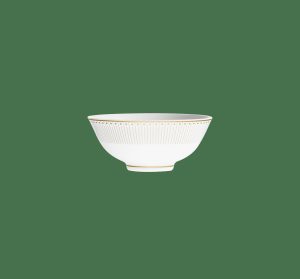 Large, Medium And Small Bowls | Porcelain Chinese Rice Bowl Gold Finish  Malmaison Impériale Large, Medium And Small Bowls Large, Medium And Small Bowls