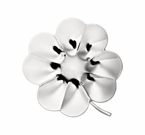 Large, Medium And Small Bowls | Silver-Plated Lucky 4-Leaf Clover Bowl  Trefle A 4 Feuilles Large, Medium And Small Bowls Large, Medium And Small Bowls