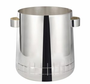 Mixology Accessories | Silver-Plated Champagne Cooler  Graphik Barware Mixology Accessories