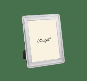 Picture Frames | Silver-Plated 7 X 9″ Picture Frame   Malmaison Home Picture Frames