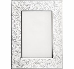 Picture Frames | Silver-Plated Picture Frame 5 X 7 In  Jardin D’Eden Decorative Items Decorative Items