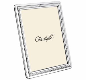 Picture Frames | Silver-Plated Picture Frame 7 X 9 In  Rubans Decorative Items Decorative Items