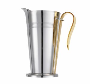 Pitchers And Coasters | Silver-Plated Water Pitcher With Gilded Handle   Fjerdingstad Pitchers And Coasters Pitchers And Coasters