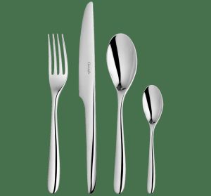 Place Settings & Sets | 48-Piece Stainless Steel Flatware Set With Chest  L’Âme De Flatware