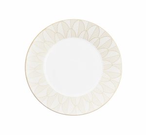 Porcelain & Silver Plates | Dinner Porcelain Plate Gold Finish  Malmaison Impériale Porcelain & Silver Plates Porcelain & Silver Plates