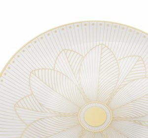 Porcelain & Silver Plates | Porcelain Bread Plate Gold Finish  Malmaison Impériale Porcelain & Silver Plates Porcelain & Silver Plates