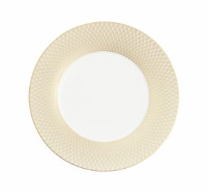 Porcelain & Silver Plates | Porcelain Underplate Gold Finish  Malmaison Impériale Porcelain & Silver Plates Porcelain & Silver Plates