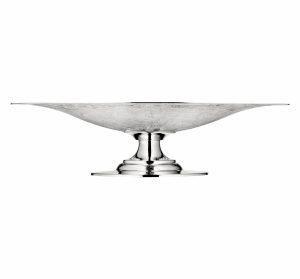 Serving Dishes & Centerpieces | Silver-Plated Fruit Bowl With Pedestal Base  Jardin D’Eden Large, Medium And Small Bowls Large, Medium And Small Bowls