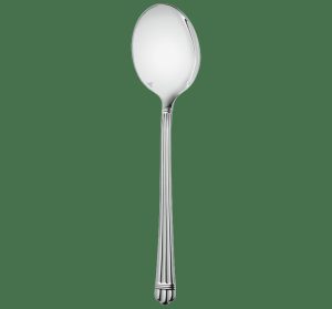 Serving Pieces | Silver-Plated Salad Serving Spoon  Aria Flatware Serving Pieces