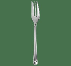 Serving Pieces | Silver-Plated Serving Fork  Aria Flatware Forks