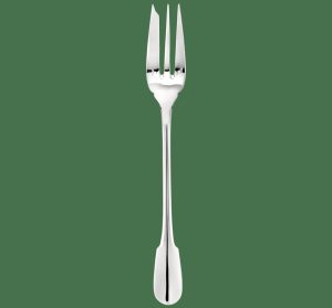 Serving Pieces | Silver-Plated Serving Fork  Cluny Flatware Serving Pieces