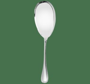 Serving Pieces | Silver-Plated Serving Ladle  Malmaison Flatware Serving Pieces