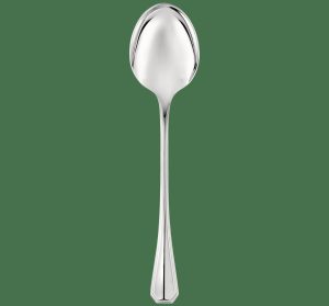 Serving Pieces | Silver-Plated Serving Spoon  America Flatware Serving Pieces