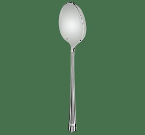 Serving Pieces | Silver-Plated Serving Spoon   Aria Flatware Serving Pieces