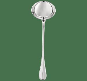 Serving Pieces | Silver-Plated Soup Ladle  Albi Flatware Serving Pieces