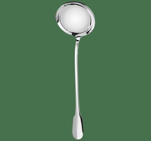 Serving Pieces | Silver-Plated Soup Ladle  Cluny Flatware Serving Pieces