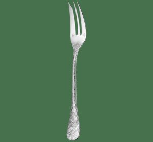 Serving Pieces | Sterling Silver Serving Fork   Jardin D’Eden Flatware Forks