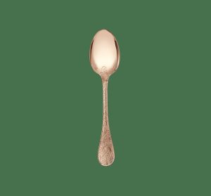 Spoons | Gilded Rose Gold Dessert Spoon  Jardin D’Eden Flatware Spoons