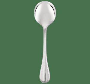 Spoons | Silver-Plated Cream Soup Spoon   Albi Flatware Spoons