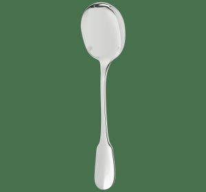 Spoons | Silver-Plated Cream Soup Spoon   Cluny Flatware Spoons