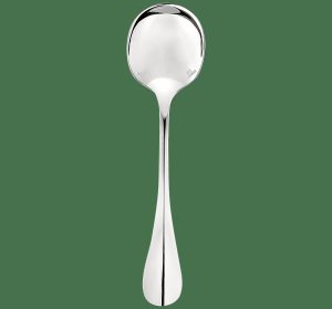 Spoons | Silver-Plated Cream Soup Spoon   Fidelio Flatware Spoons