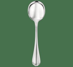 Spoons | Silver-Plated Cream Soup Spoon   Spatours Flatware Spoons