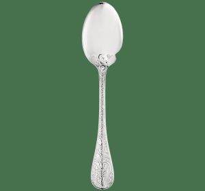 Spoons | Silver-Plated Individual Sauce Spoon  Jardin D’Eden Flatware Spoons