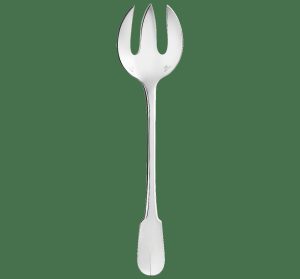 Spoons | Silver-Plated Salad Serving Spoon  Cluny Flatware Serving Pieces