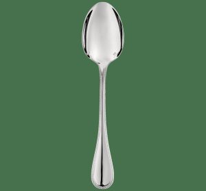 Spoons | Silver-Plated Standard Soup Spoon  Perles Flatware Spoons