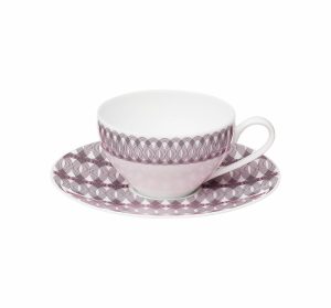 Tea & Coffee Accessories | Porcelain Tea Cup & Saucer  Mood Nomade Tableware Tea & Coffee Accessories