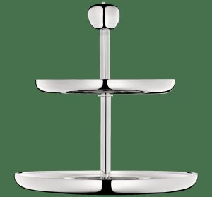 Trays & Platters | 2-Tier Silver-Plated Dessert Stand  Jardin D’Eden Table Accessories Table Accessories