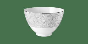 Trays & Platters | Salad Serving Porcelain Bowl  Jardin D’Eden Large, Medium And Small Bowls Large, Medium And Small Bowls