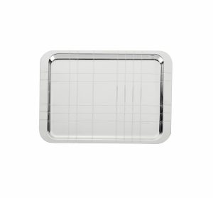 Trays & Platters | Silver-Plated Rectangular Tray – 8 X 12 In  Graphik Tableware Trays & Platters