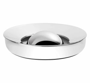 Trays & Serving Pieces | Stainless Steel Ashtray  Oh De Barware Trays & Serving Pieces