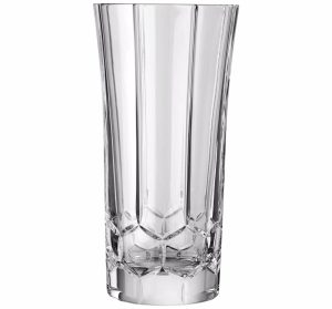 Vases | Medium Widened Crystal Vase  Madison 6 Home Vases