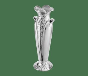 Vases | Silver-Plated Ombelle Vase  Gallia Decorative Items Decorative Items