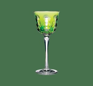 Wine Tasting Accessories | Lime Crystal Wine Glass  Kawali Barware Wine Glasses